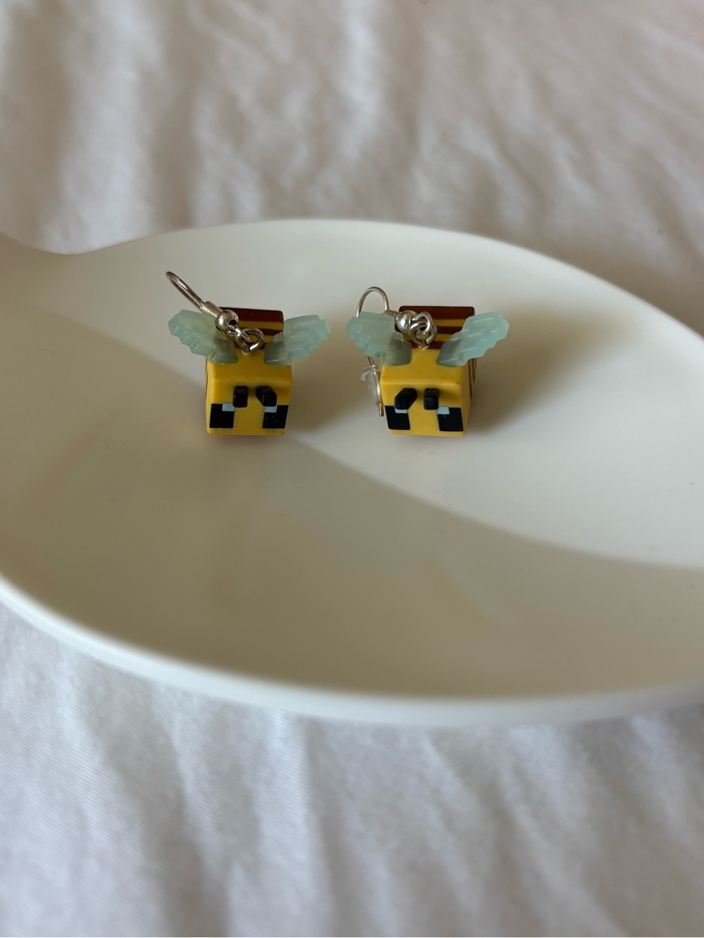 Minecraft Bee’s Dangling Earrings